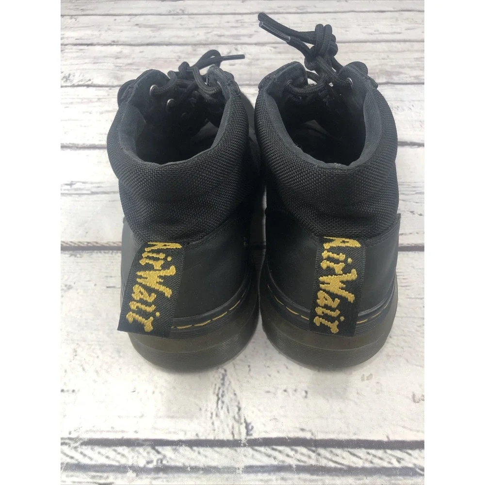 Dr. Martens Bonny Leather Mens 10 Womens 11 Black Mid Boots Doc Martens